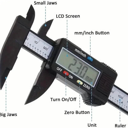 Micrometer Measuring Tool Digital Ruler DailySale