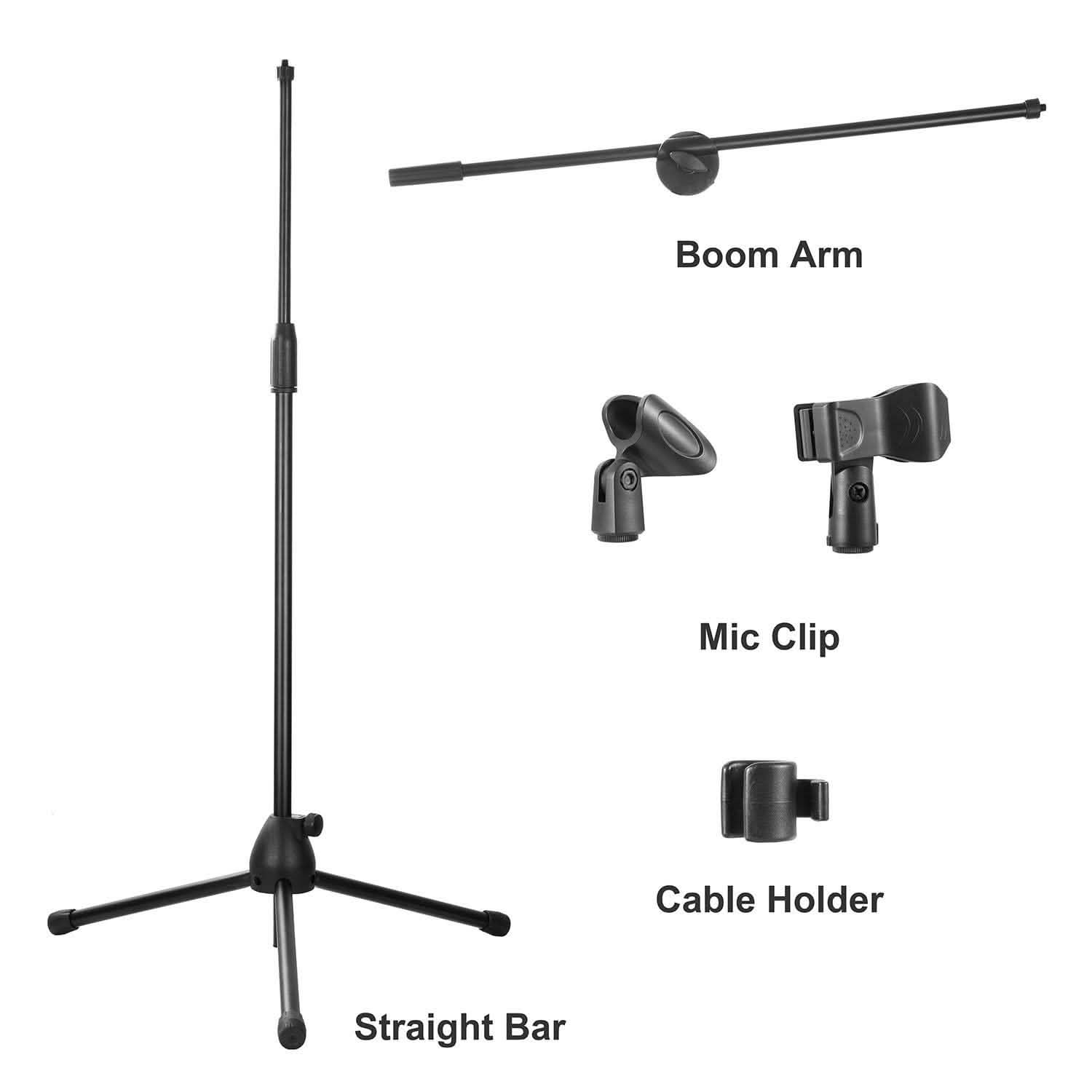 Microphone Stands Tripod Boom Mic Holders DailySale