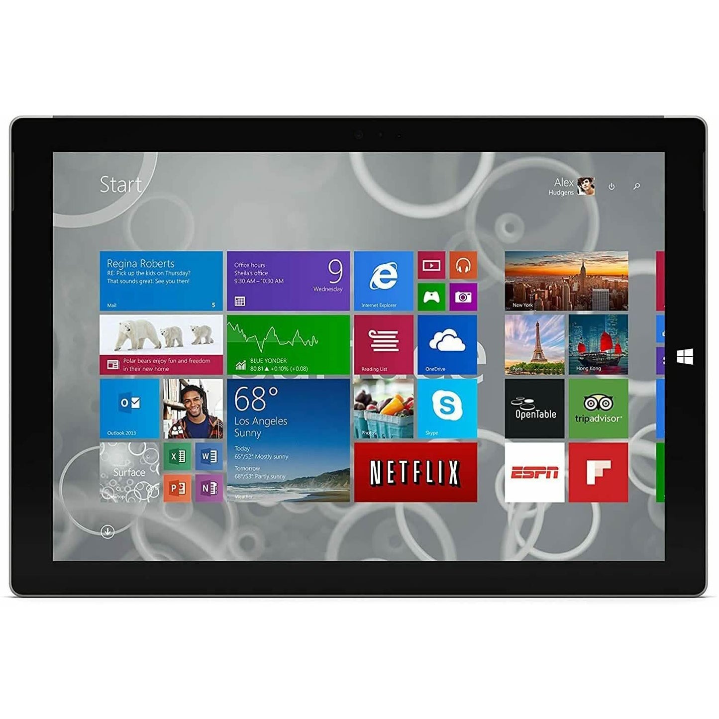 Microsoft Surface Pro 3 12.3" 4GB RAM 128GB SSD Silver MQ2-00001 (Refurbished) DailySale