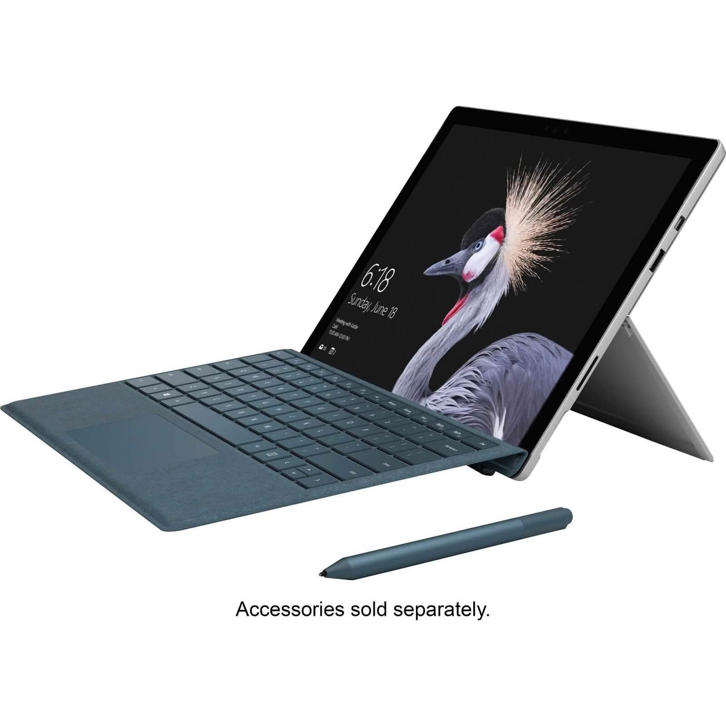 Microsoft Surface Pro 5 12.3" Core i5 4GB RAM 128GB SSD Silver FJT-00001 (Refurbished) DailySale