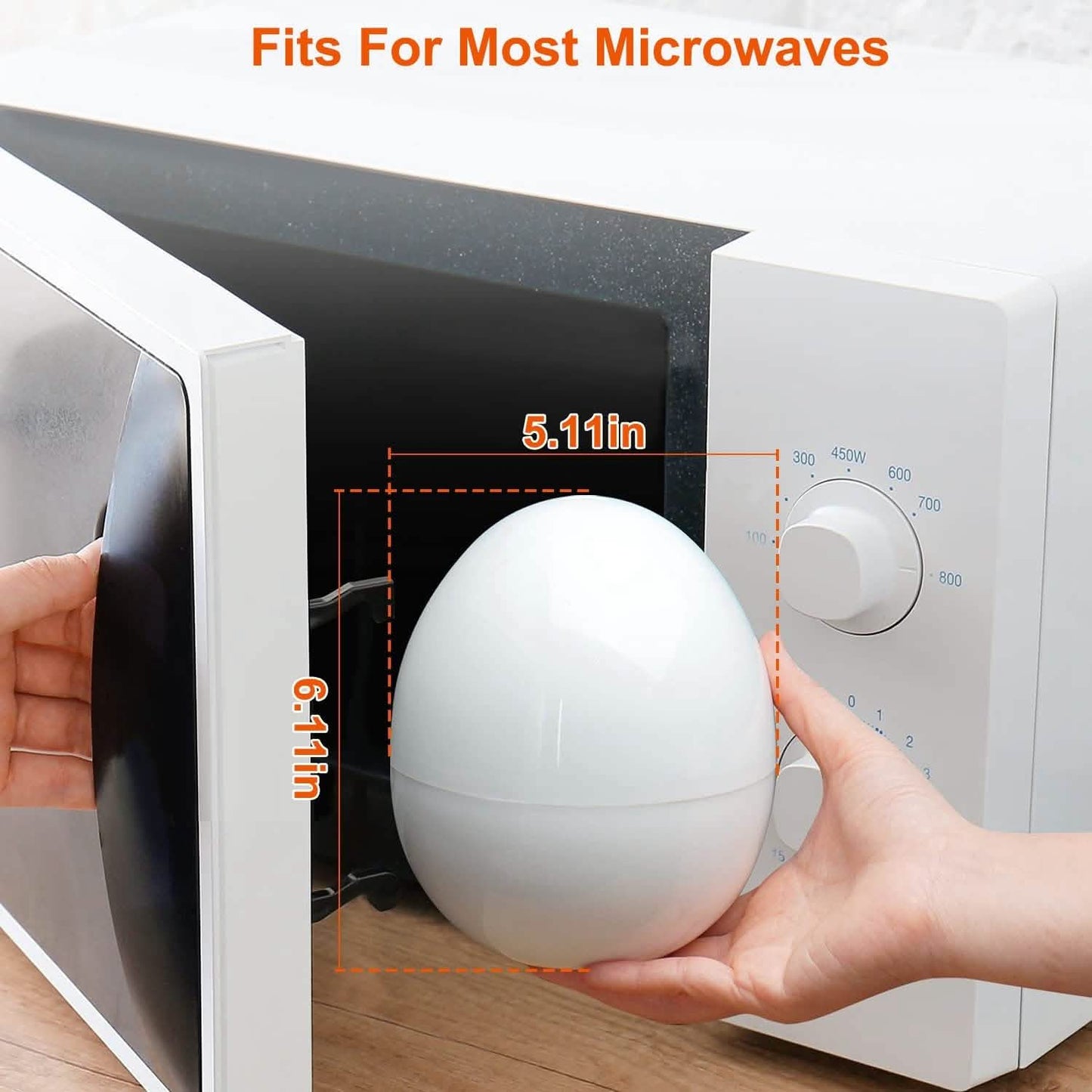 Microwave Egg Broiler Cooker Up to 4 Eggs DailySale