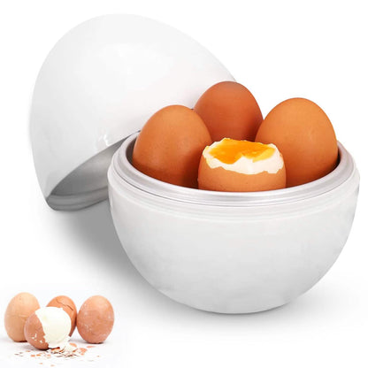 Microwave Egg Broiler Cooker Up to 4 Eggs DailySale