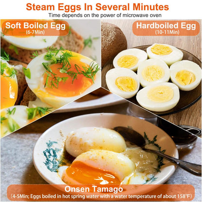 Microwave Egg Broiler Cooker Up to 4 Eggs DailySale