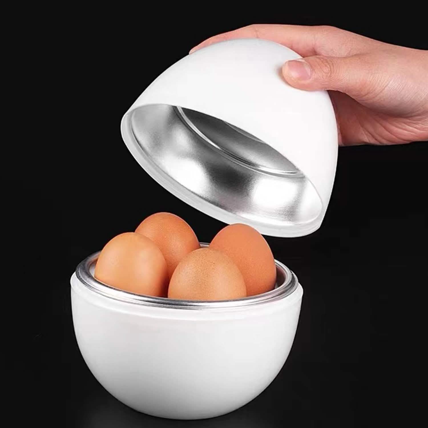 Microwave Egg Broiler Cooker Up to 4 Eggs DailySale