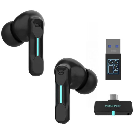 Middle Rabbit SW4 Wireless Gaming Earbuds (Refurbished) DailySale
