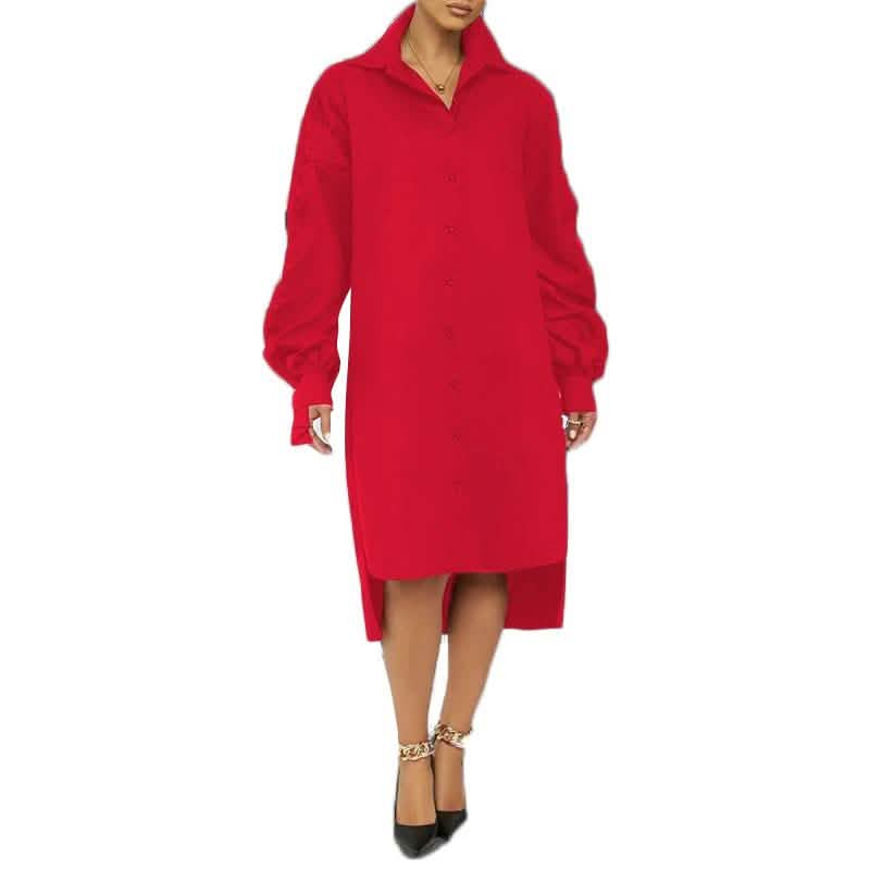 Midi Dress Long Sleeve Classic Spring Summer Casual Modern Oversized DailySale