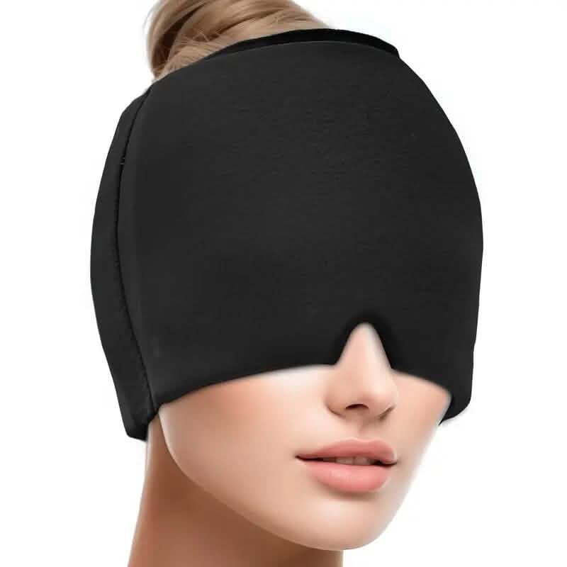Migraine Relief Double Layer Gel Ice Head Wrap DailySale