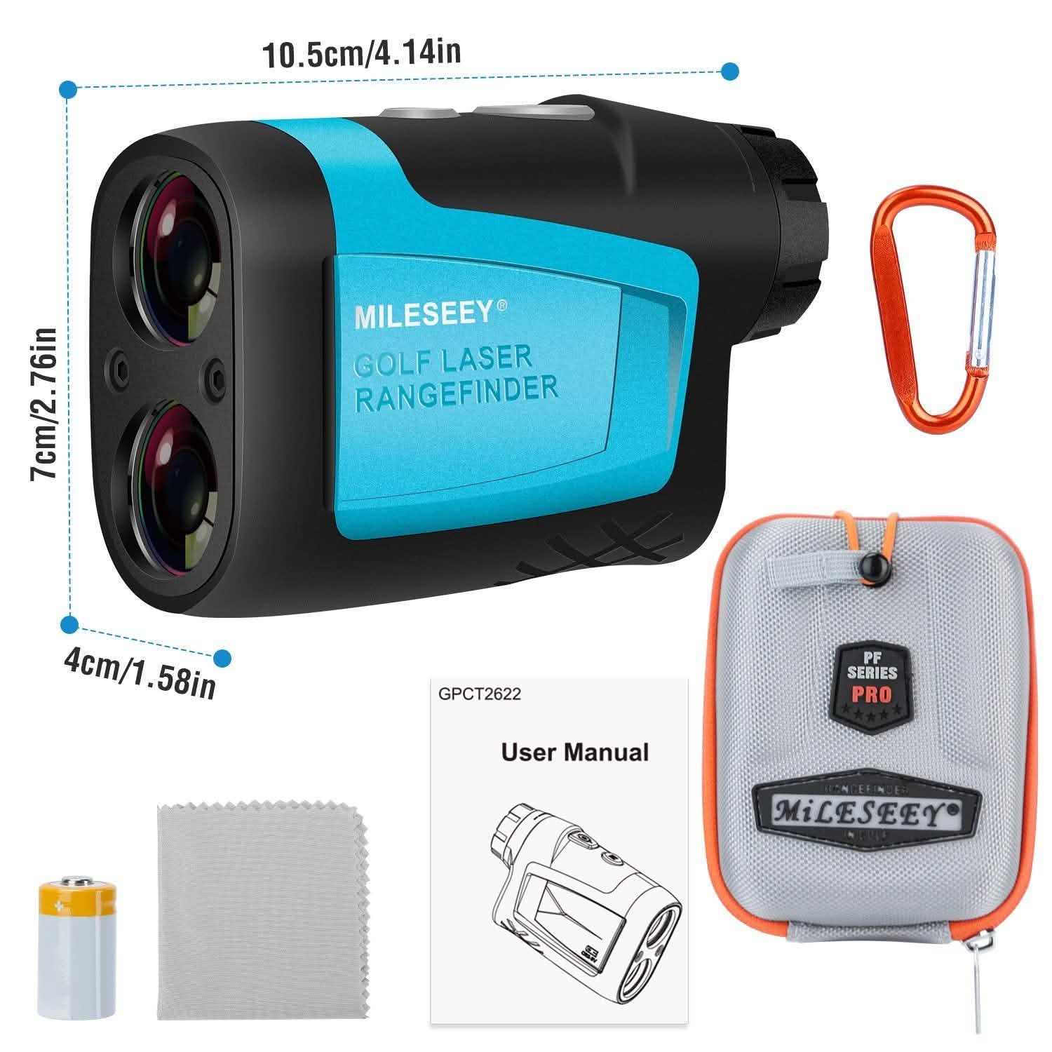 Mileseey Professional Precision Laser Golf Rangefinder DailySale