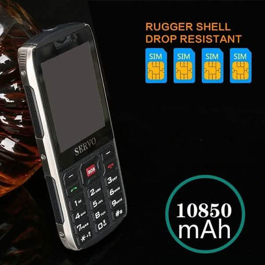 Military Rugged 4 Sim Card High Quality Mobile Cell Phone DailySale