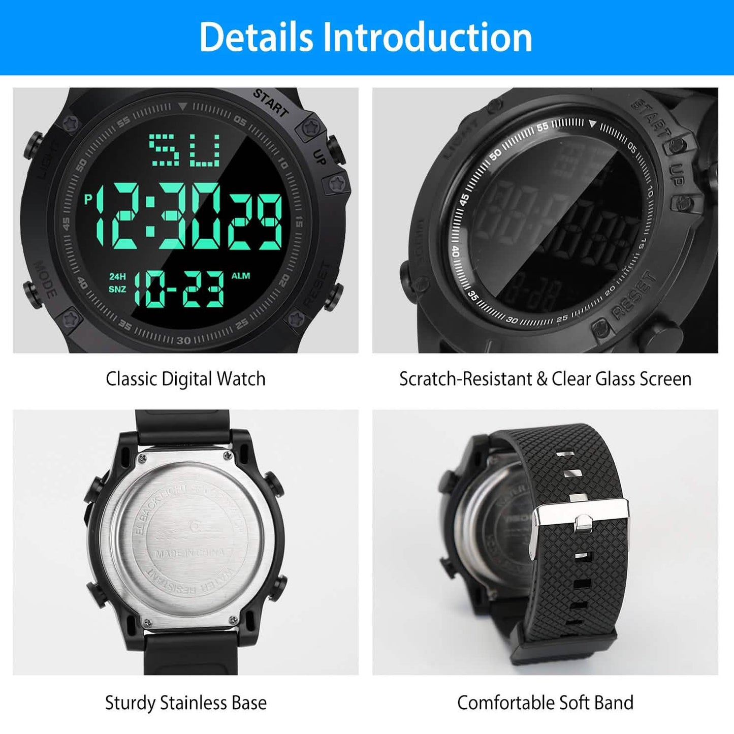 Military Wrist Watch with LED Backlight DailySale