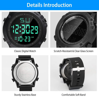 Military Wrist Watch with LED Backlight DailySale
