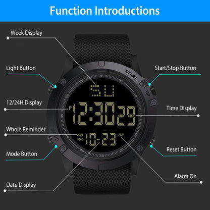 Military Wrist Watch with LED Backlight DailySale