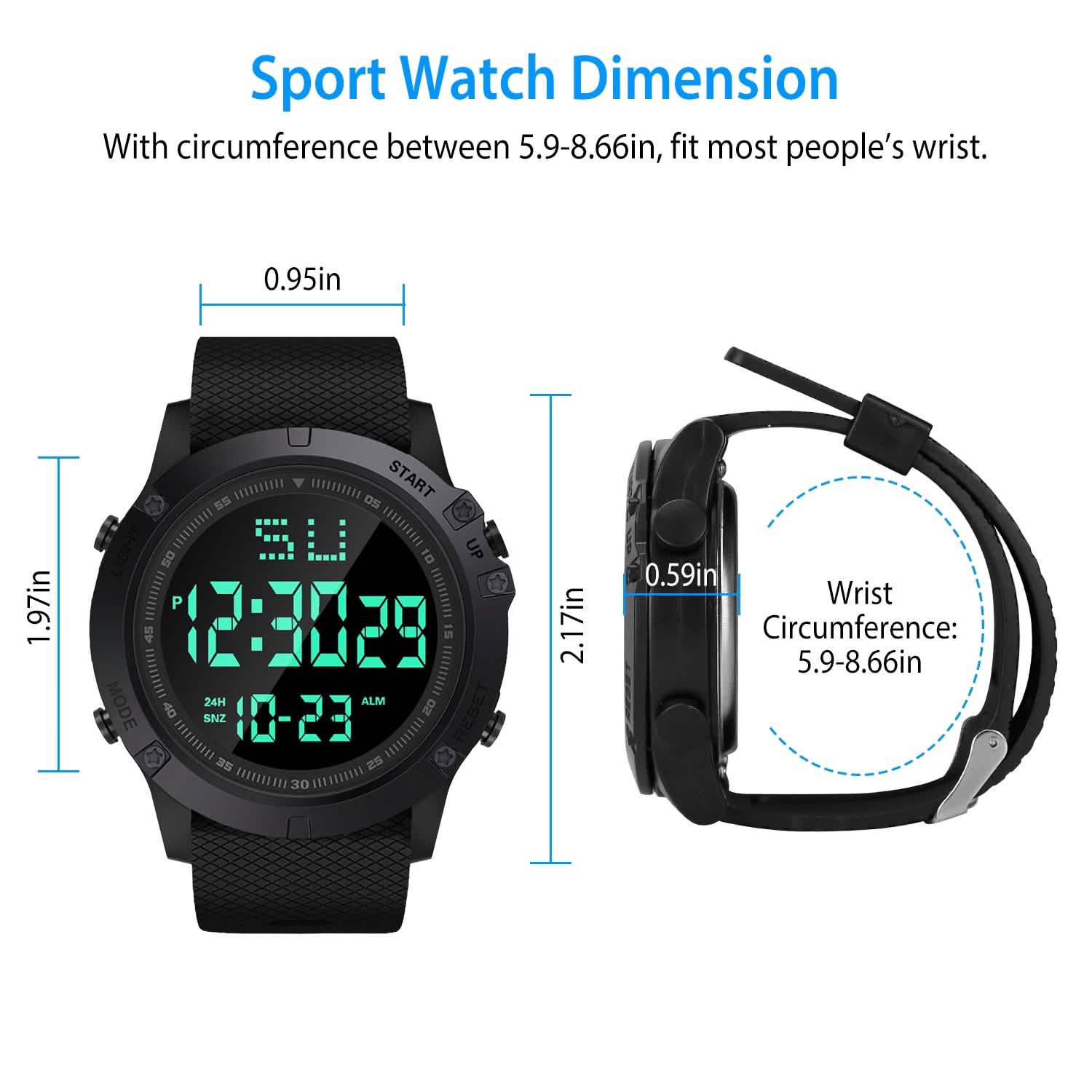 Military Wrist Watch with LED Backlight DailySale