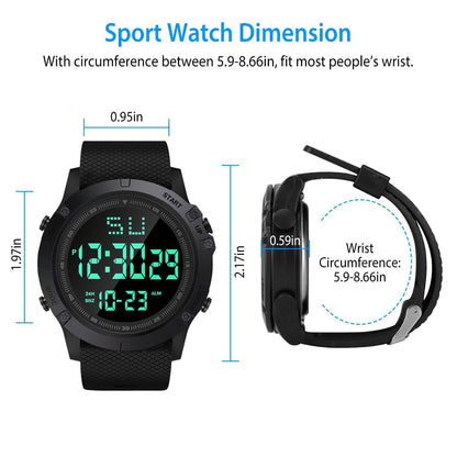 Military Wrist Watch with LED Backlight DailySale