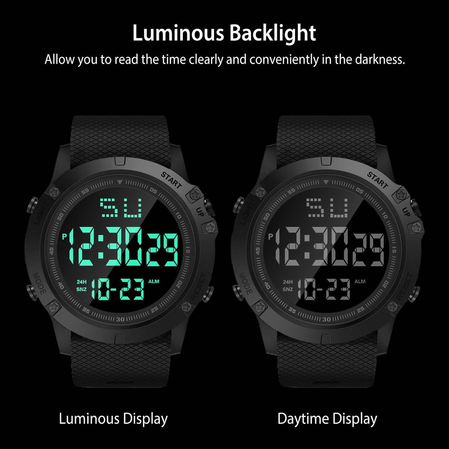 Military Wrist Watch with LED Backlight DailySale