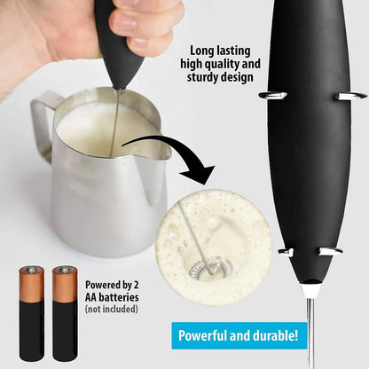Milk Frother Handheld Foam Maker for Latte DailySale