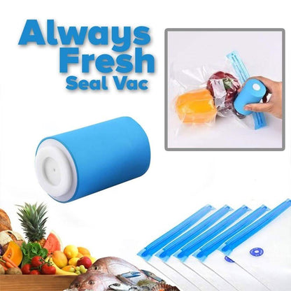 Mini Automatic Compression Vacuum Pump Portable Sealing Food Vacuum Sealer Bags DailySale