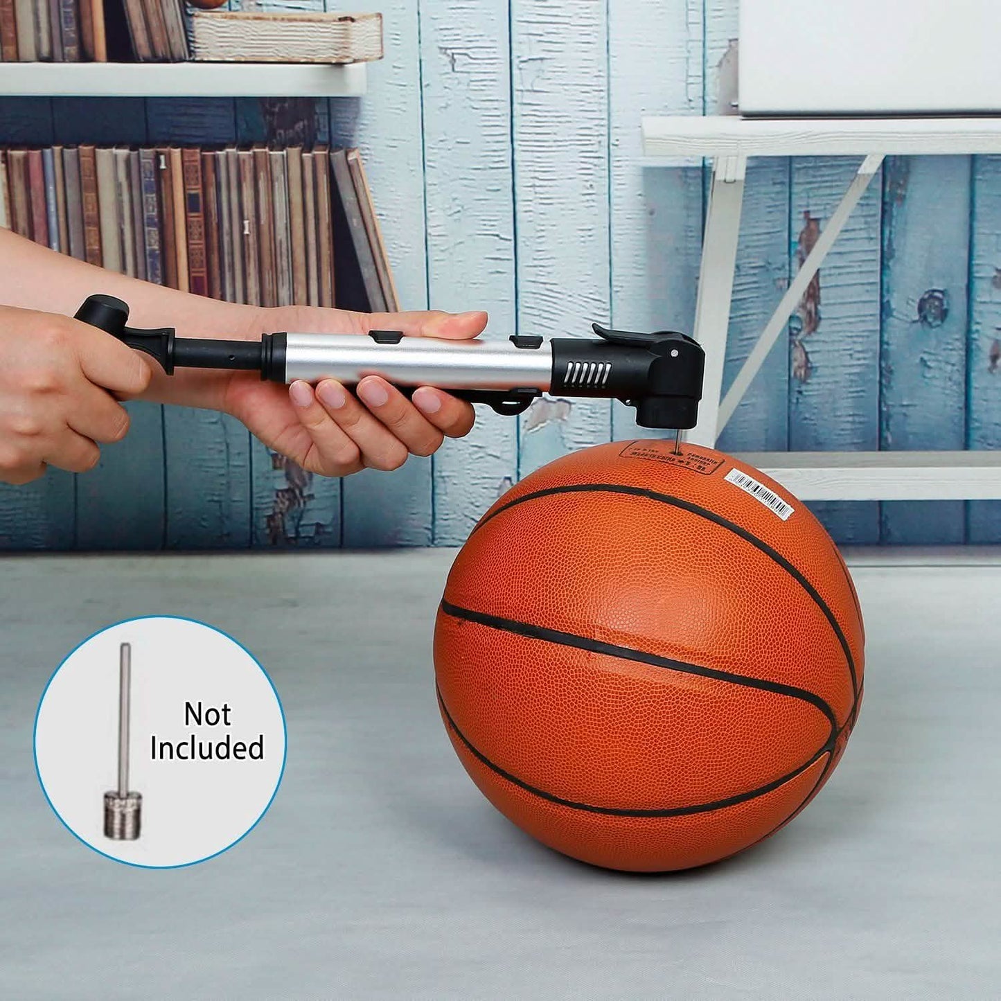 Mini Bike Pump Portable Bicycle Tire Inflator DailySale