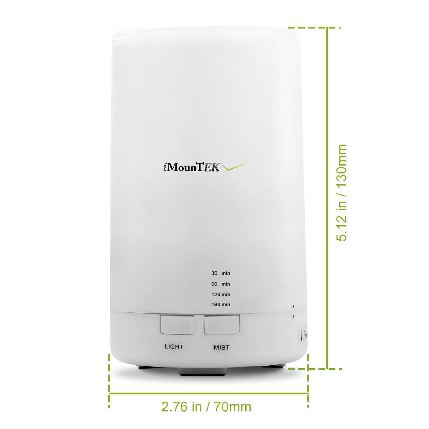 Mini Cool Mist Humidifier with 7 Color LED Lights DailySale