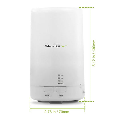 Mini Cool Mist Humidifier with 7 Color LED Lights DailySale