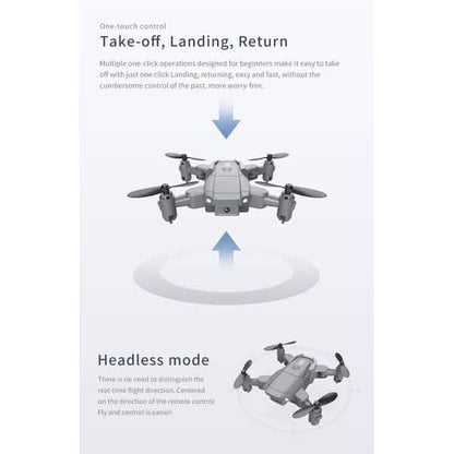 Mini Drone RC Quadcopter 1080P/4K Camera 360° Flip 6-Axis Gyro Gesture DailySale
