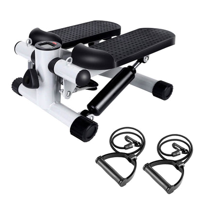 Mini Fitness Stepper with 2 Resistance Bands LCD Monitor DailySale