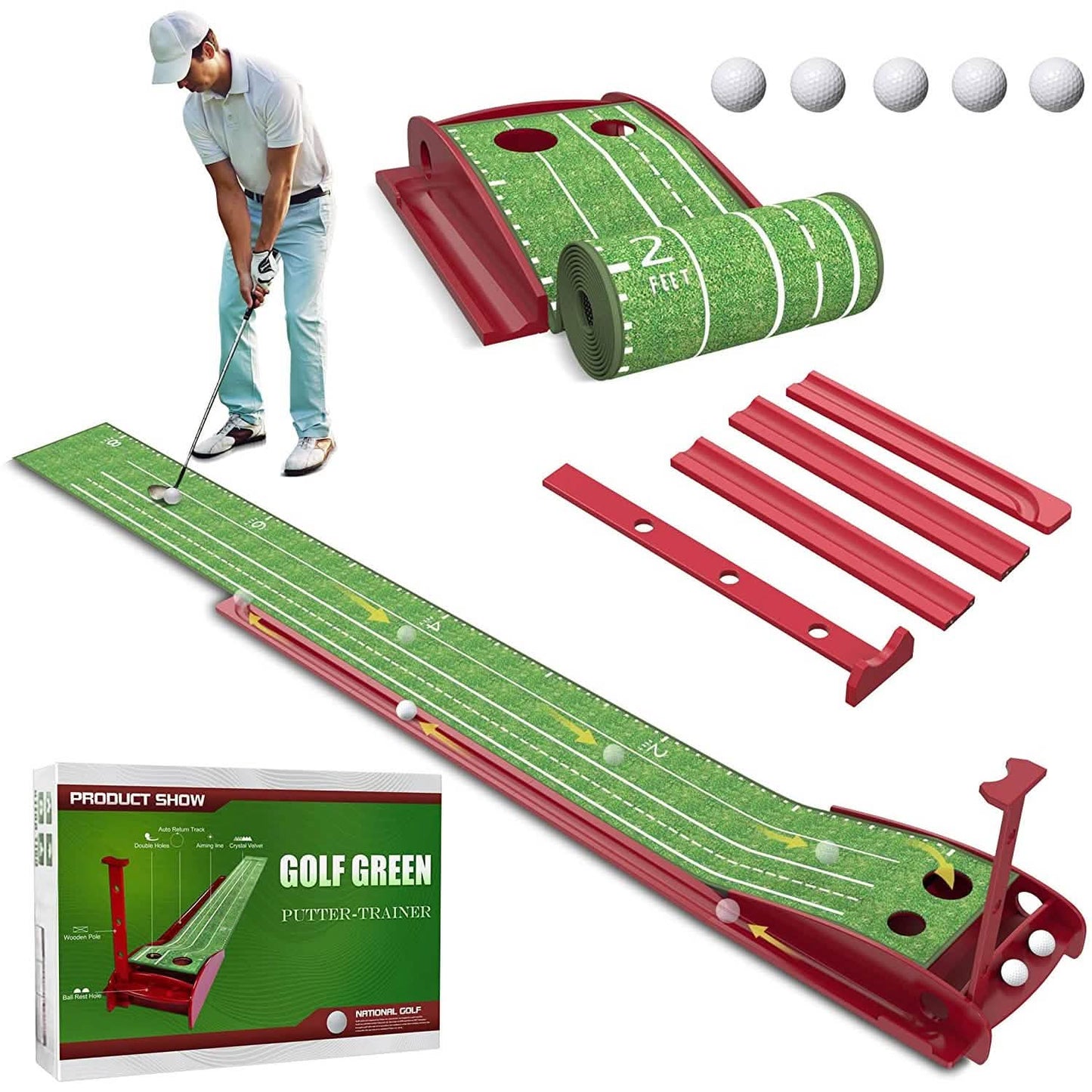Mini Golf Game Practice Equipment DailySale