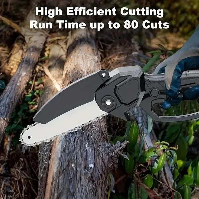 Mini Handheld Chain Saw - Band Saw with Premium Splash Protection, Safety Lock DailySale