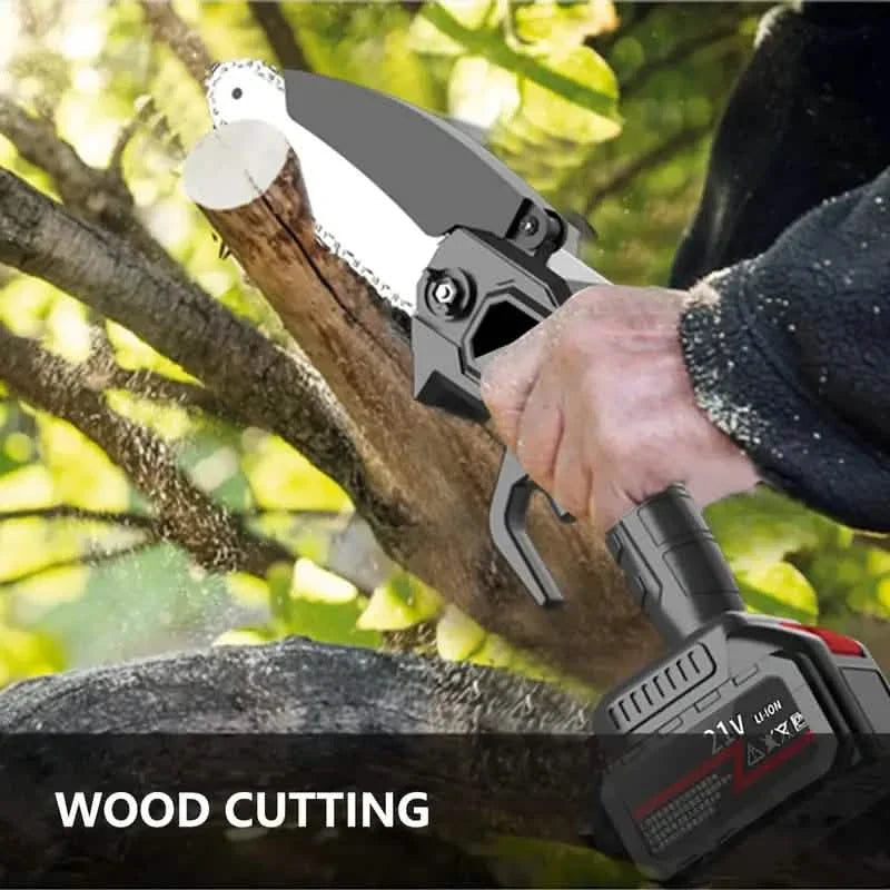 Mini Handheld Chain Saw - Band Saw with Premium Splash Protection, Safety Lock DailySale