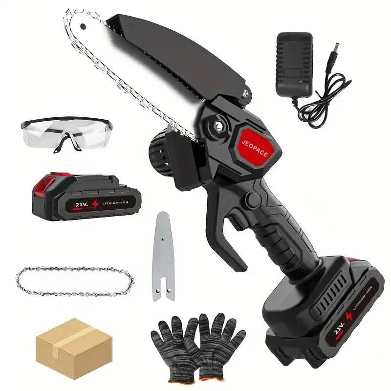 Mini Handheld Chain Saw - Band Saw with Premium Splash Protection, Safety Lock DailySale