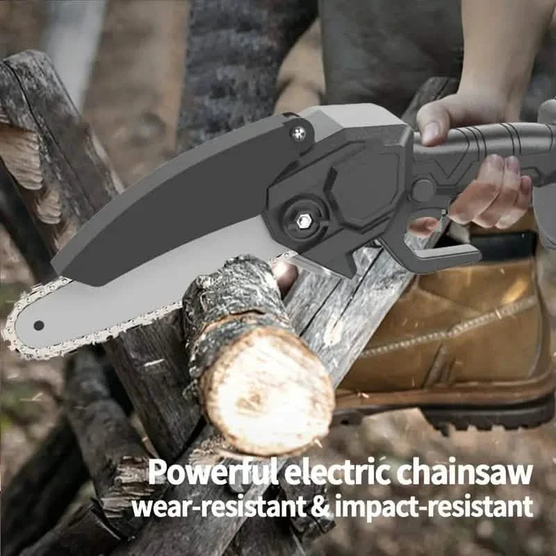 Mini Handheld Chain Saw - Band Saw with Premium Splash Protection, Safety Lock DailySale
