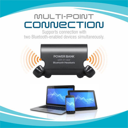 Mini Invisible Wireless Bluetooth 10.0 Stereo In-Ear Headset DailySale