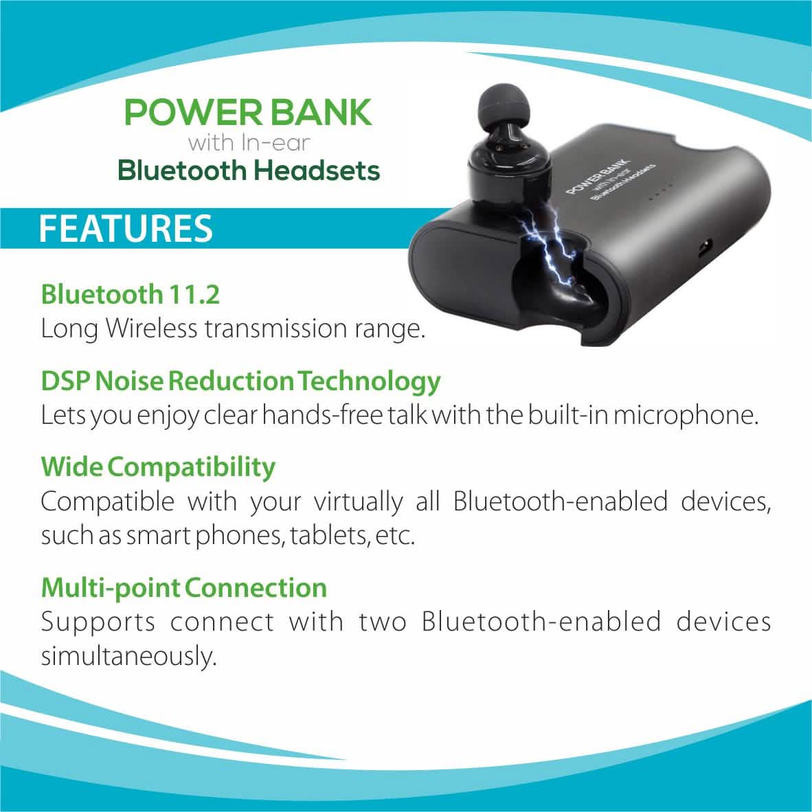 Mini Invisible Wireless Bluetooth 10.0 Stereo In-Ear Headset DailySale