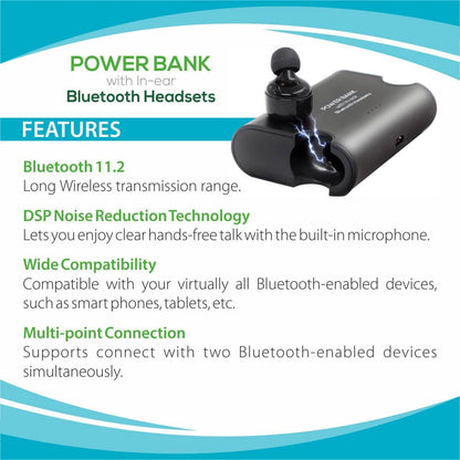 Mini Invisible Wireless Bluetooth 10.0 Stereo In-Ear Headset DailySale