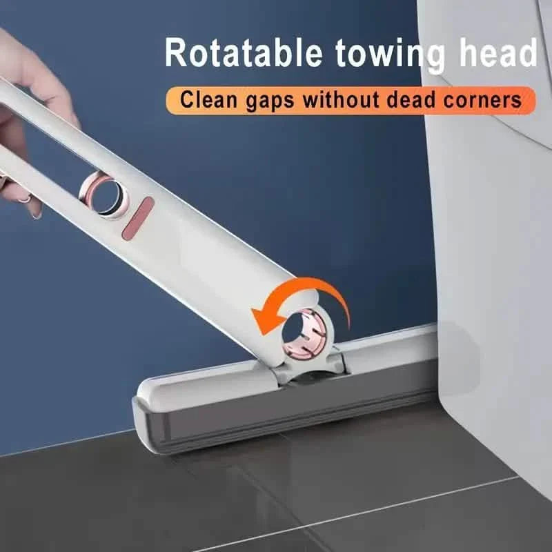 Mini Mop Sponge Mop Folding Home Cleaning Mops with Self-Squeezing DailySale