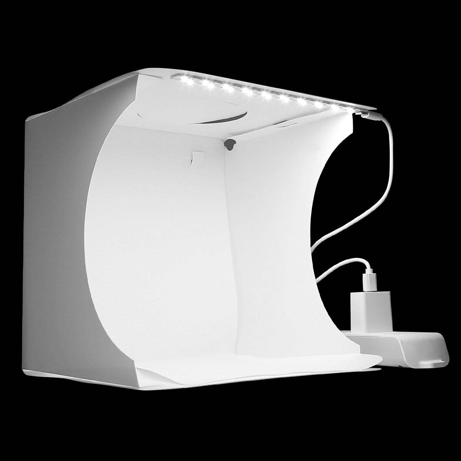 Mini Photo Studio Box Photography with 6 Color Backdrops DailySale