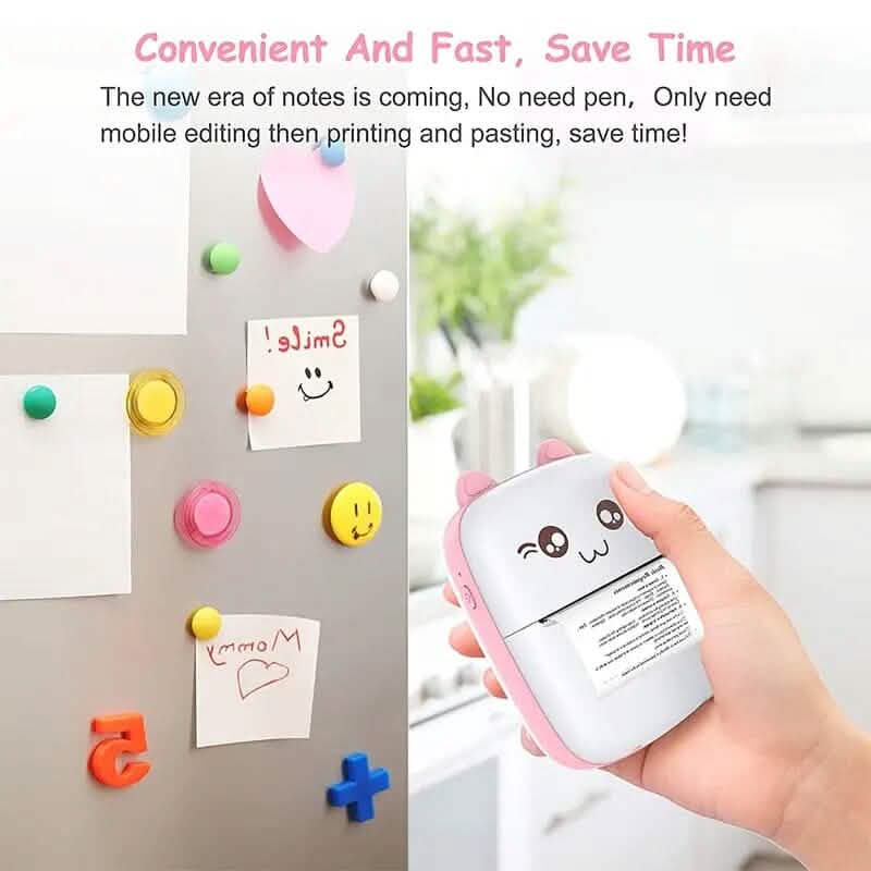 Mini Pocket Wireless BT Thermal Inkless Printer for Smartphones DailySale