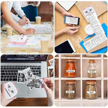 Mini Pocket Wireless BT Thermal Inkless Printer for Smartphones DailySale