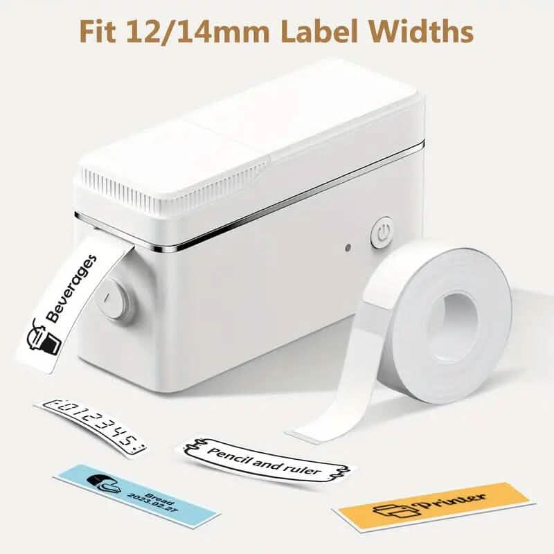 Mini Portable Label Maker Machine with Thermal Printer DailySale