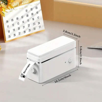 Mini Portable Label Maker Machine with Thermal Printer DailySale
