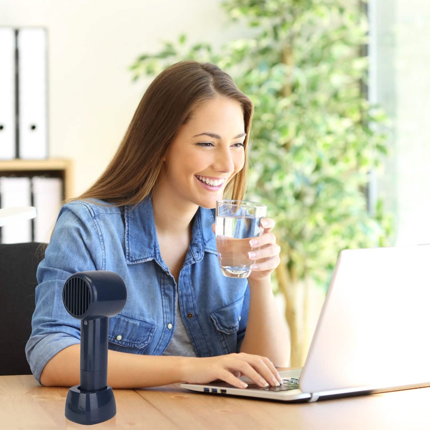 Mini Portable USB Rechargeable Handheld Cooling Fan DailySale