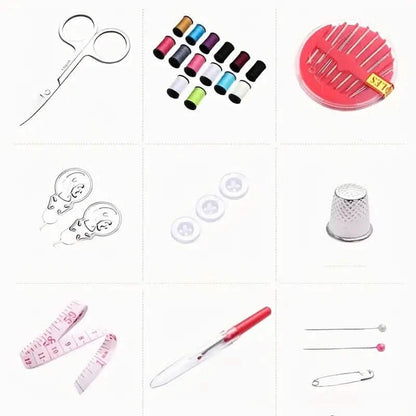 Mini Travel Sewing Kit Fabric Repair Set DailySale