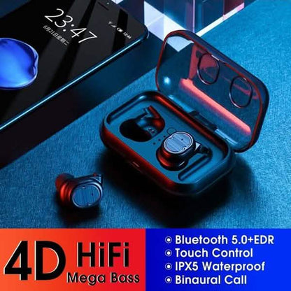 Mini True Wireless Earbuds TWS Touch Control Bluetooth 5.0 Headphone DailySale
