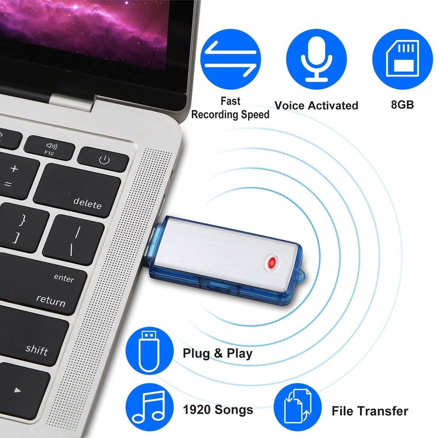 Mini Voice Digital Sound Recorder DailySale