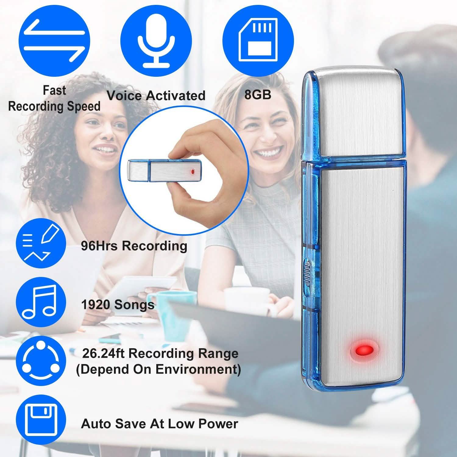 Mini Voice Digital Sound Recorder DailySale