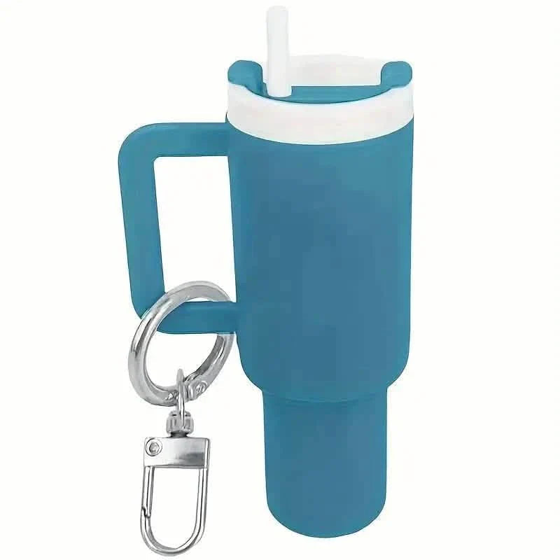 Mini Water Bottle Keychain - Street Style, Plastic Material DailySale