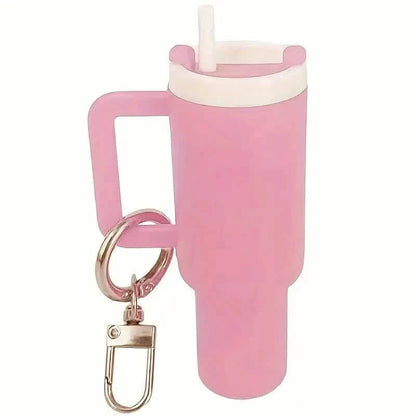 Mini Water Bottle Keychain - Street Style, Plastic Material DailySale
