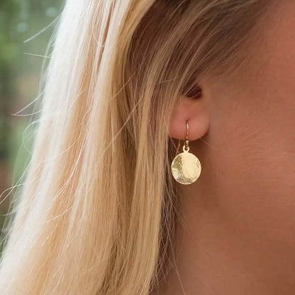 Minimalist Concave and Convex Small Round Earrings DailySale