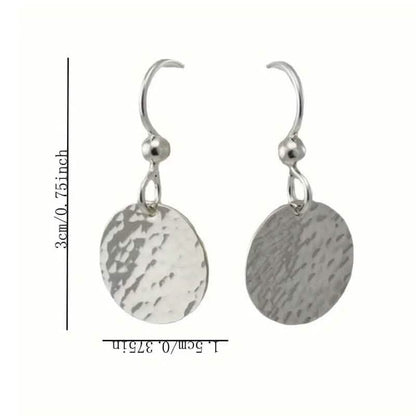 Minimalist Concave and Convex Small Round Earrings DailySale