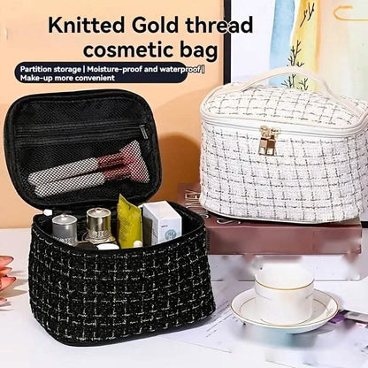 Minimalist Portable Makeup Zipper Handbag DailySale